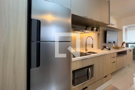 Cozinha de kitnet/studio para alugar com 1 quarto, 30m² em Vila Mariana, São Paulo