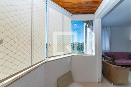 Varanda da Sala de apartamento à venda com 5 quartos, 300m² em Buritis, Belo Horizonte