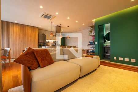 Sala/Cozinha de apartamento à venda com 1 quarto, 85m² em Pinheiros, São Paulo