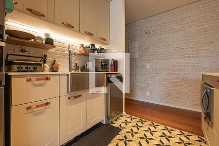 Sala/Cozinha de apartamento à venda com 1 quarto, 85m² em Pinheiros, São Paulo