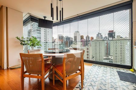 Sala/Cozinha de apartamento à venda com 1 quarto, 85m² em Pinheiros, São Paulo