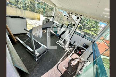 Área comum - Academia de apartamento à venda com 5 quartos, 195m² em Liberdade, Belo Horizonte