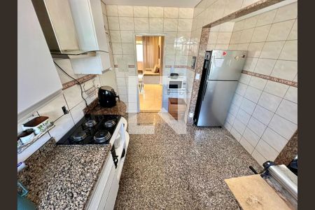 Cozinha de apartamento à venda com 5 quartos, 195m² em Liberdade, Belo Horizonte