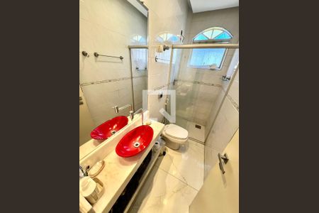 Banheiro Social de apartamento à venda com 5 quartos, 195m² em Liberdade, Belo Horizonte