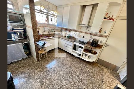 Cozinha de apartamento à venda com 5 quartos, 195m² em Liberdade, Belo Horizonte
