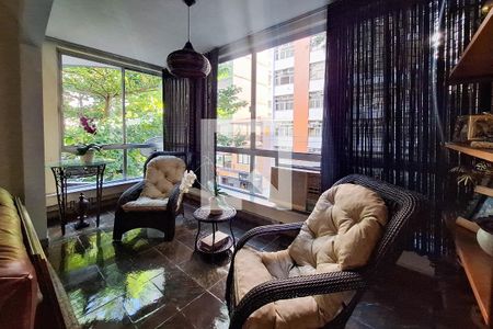 Sala de apartamento para alugar com 3 quartos, 177m² em Icaraí, Niterói