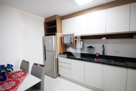 Sala de apartamento para alugar com 1 quarto, 53m² em Maracanã, Praia Grande