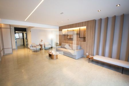 Área comum de apartamento para alugar com 1 quarto, 53m² em Maracanã, Praia Grande