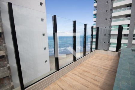 Área comum - Piscina de apartamento para alugar com 1 quarto, 53m² em Maracanã, Praia Grande