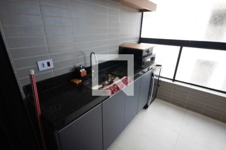 Varanda de apartamento para alugar com 1 quarto, 53m² em Maracanã, Praia Grande