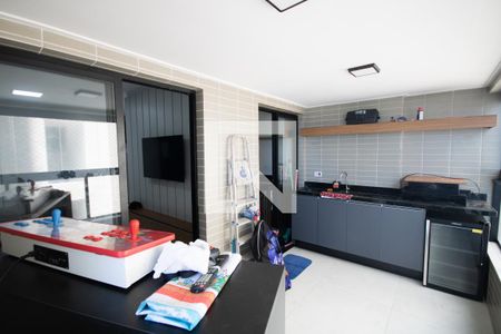 Varanda de apartamento para alugar com 1 quarto, 53m² em Maracanã, Praia Grande
