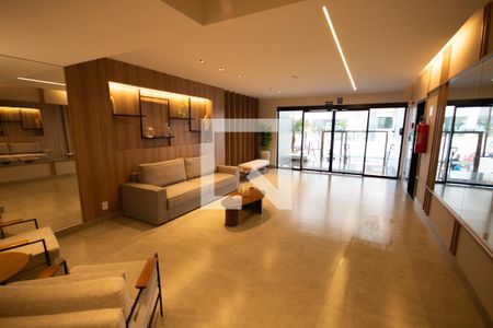 Área comum de apartamento para alugar com 1 quarto, 53m² em Maracanã, Praia Grande
