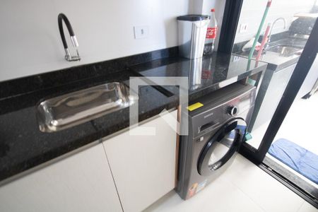 Área de Serviço de apartamento para alugar com 1 quarto, 53m² em Maracanã, Praia Grande