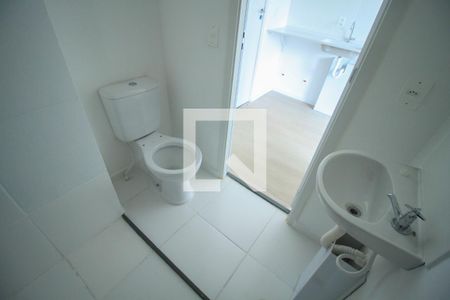 Banheiro de kitnet/studio à venda com 1 quarto, 17m² em Mooca, São Paulo