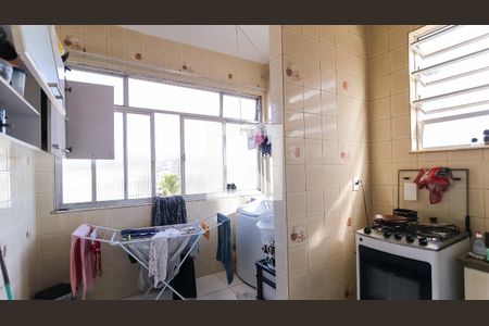 Cozinha e Área de Serviço de apartamento à venda com 2 quartos, 60m² em Todos Os Santos, Rio de Janeiro