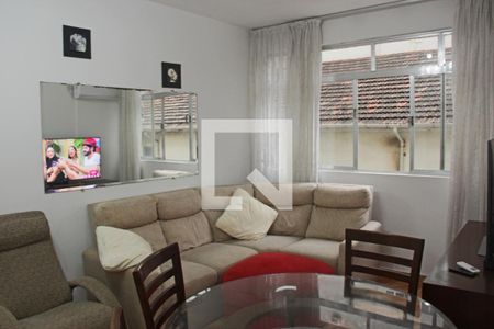 Sala de apartamento para alugar com 2 quartos, 90m² em Embaré, Santos