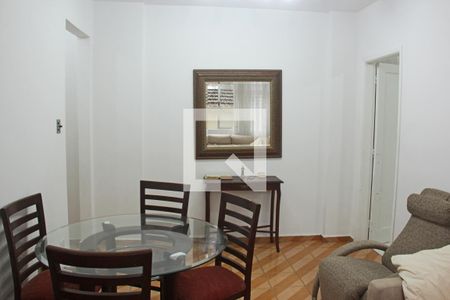 Sala de apartamento para alugar com 2 quartos, 90m² em Embaré, Santos