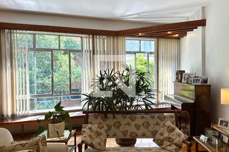 Sala de apartamento à venda com 4 quartos, 210m² em Copacabana, Rio de Janeiro