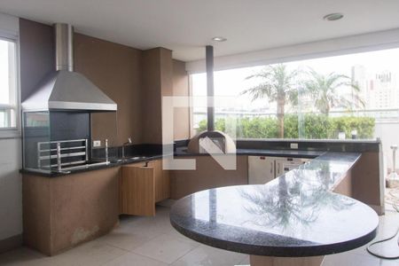 Área comum de kitnet/studio para alugar com 1 quarto, 43m² em Campo Belo, São Paulo