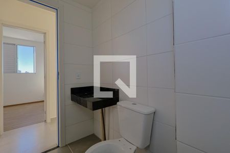 Banheiro Social de apartamento à venda com 2 quartos, 55m² em Santa Branca, Belo Horizonte