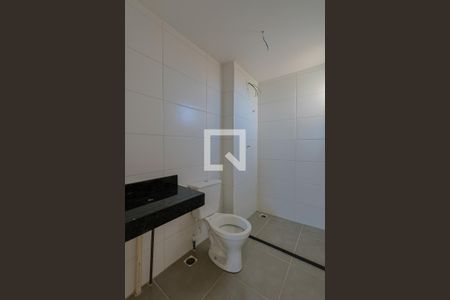 Banheiro Social de apartamento à venda com 2 quartos, 55m² em Santa Branca, Belo Horizonte