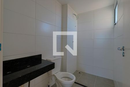 Banheiro Social de apartamento à venda com 2 quartos, 55m² em Santa Branca, Belo Horizonte