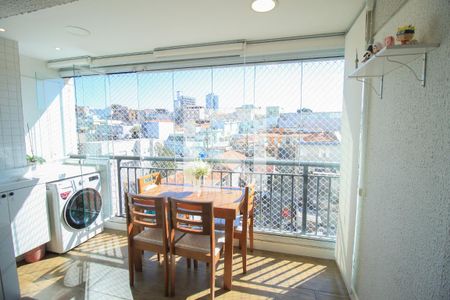 Varanda da Sala de apartamento para alugar com 2 quartos, 45m² em Jardim Analia Franco, São Paulo