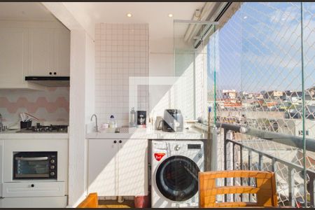 Área de Serviço de apartamento à venda com 2 quartos, 45m² em Jardim Analia Franco, São Paulo