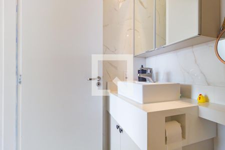 Banheiro de apartamento à venda com 2 quartos, 45m² em Jardim Analia Franco, São Paulo
