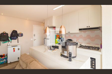 Cozinha de apartamento à venda com 2 quartos, 45m² em Jardim Analia Franco, São Paulo