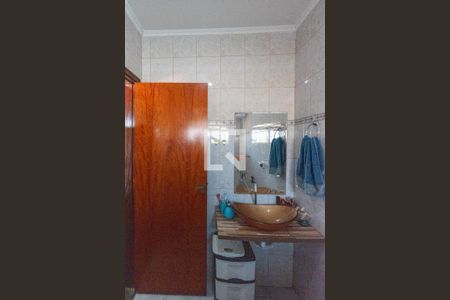 Banheiro da Suíte 1 de casa à venda com 3 quartos, 200m² em Jardim Miranda, Campinas