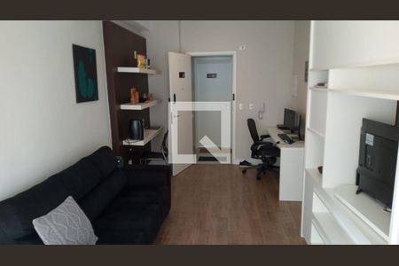 Sala de apartamento à venda com 1 quarto, 44m² em Vila Olímpia, São Paulo