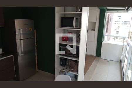 Cozinha de apartamento à venda com 1 quarto, 44m² em Vila Olímpia, São Paulo