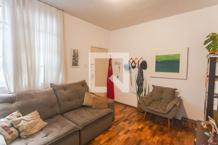 Sala de apartamento à venda com 3 quartos, 97m² em Carmo, Belo Horizonte