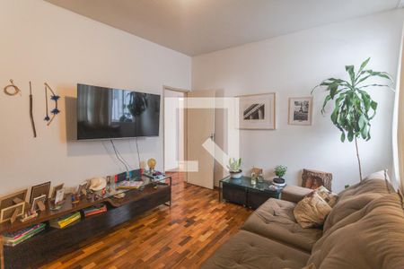 Sala de apartamento à venda com 3 quartos, 97m² em Carmo, Belo Horizonte