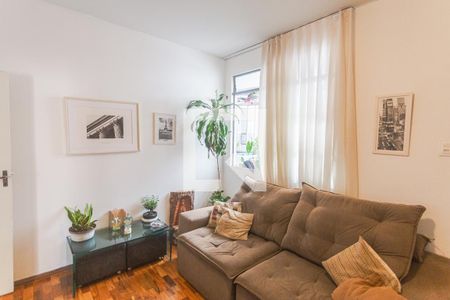 Sala de apartamento à venda com 3 quartos, 97m² em Carmo, Belo Horizonte