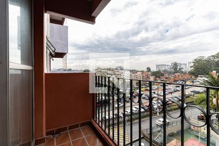 Varanda da Sala de apartamento à venda com 2 quartos, 52m² em Parque Bristol, São Paulo