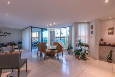 Sala de apartamento à venda com 4 quartos, 221m² em Luxemburgo, Belo Horizonte