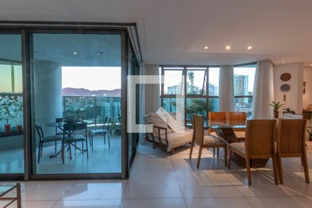 Sala de apartamento à venda com 4 quartos, 221m² em Luxemburgo, Belo Horizonte