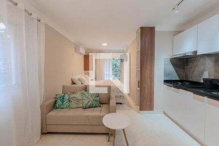 Sala de kitnet/studio para alugar com 1 quarto, 29m² em Jardim Paulista, São Paulo