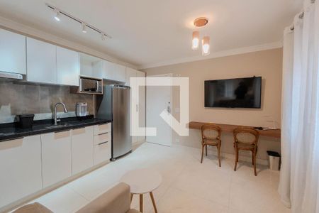 Sala de kitnet/studio para alugar com 1 quarto, 29m² em Jardim Paulista, São Paulo