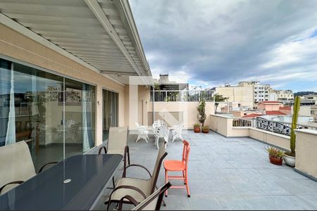 Varanda Sala de apartamento à venda com 6 quartos, 450m² em Flamengo, Rio de Janeiro