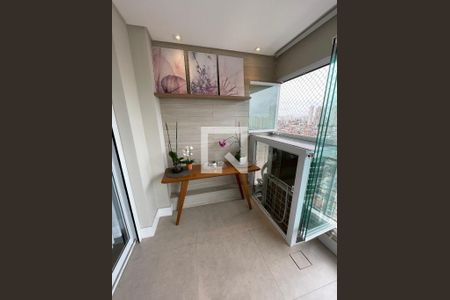 Varanda Gourmet de apartamento à venda com 2 quartos, 78m² em Quarta Parada, São Paulo