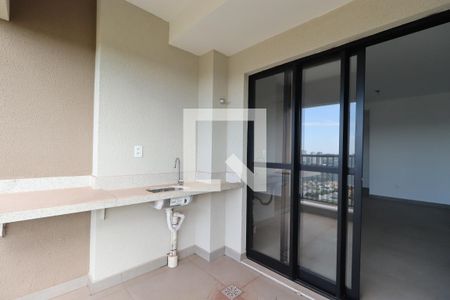 Varanda da Sala de apartamento para alugar com 2 quartos, 65m² em Parque Ribeirao Preto, Ribeirão Preto