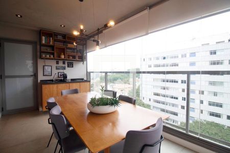 Varanda Gourmet de apartamento à venda com 2 quartos, 78m² em Pinheiros, São Paulo
