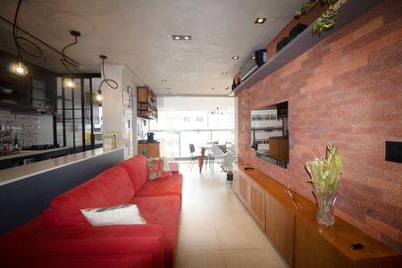 Sala de apartamento à venda com 2 quartos, 78m² em Pinheiros, São Paulo