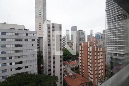 Vista da Varanda de apartamento à venda com 2 quartos, 78m² em Pinheiros, São Paulo