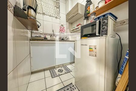 Cozinha de apartamento para alugar com 1 quarto, 32m² em Lapa, Rio de Janeiro
