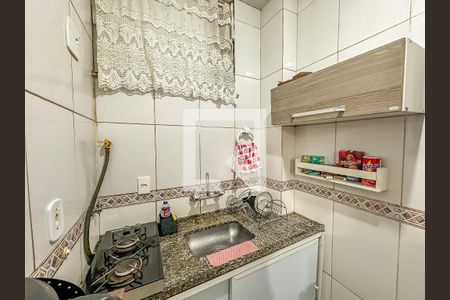 Cozinha de apartamento para alugar com 1 quarto, 32m² em Lapa, Rio de Janeiro