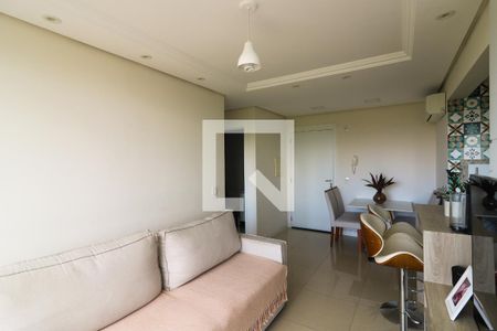 Sala de apartamento à venda com 2 quartos, 58m² em Vila Nova, Porto Alegre
